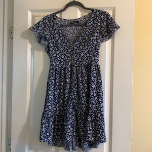 Sundae Muse Tessa Dress Navy Floral